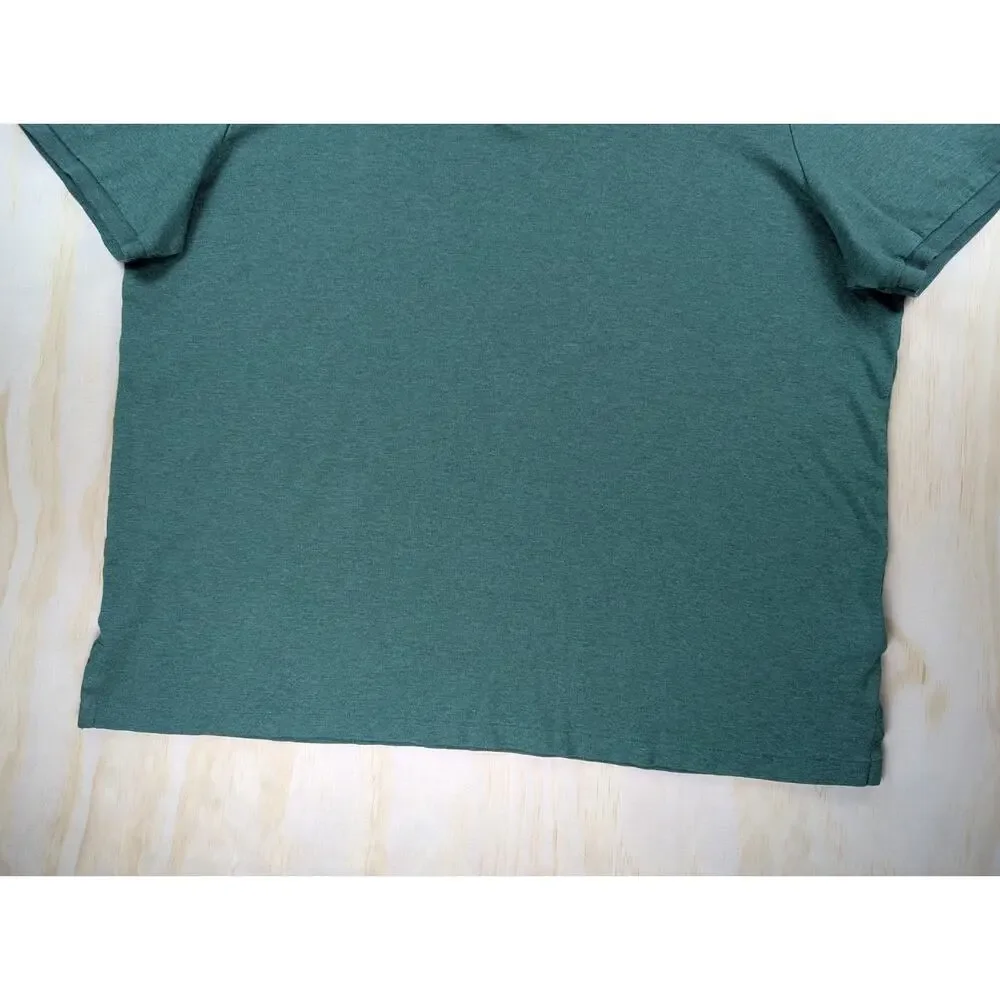 Polo Ralph Lauren Men's XXL Green Short Sleeve Polo Cotton Classic Fit